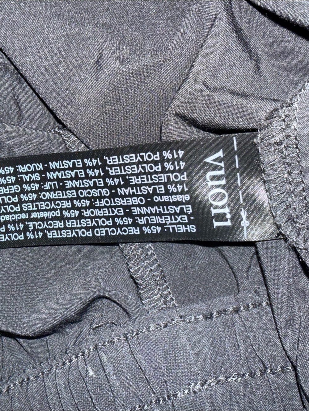 Vuori Villa Wide Leg- Black - Picture 4 of 7